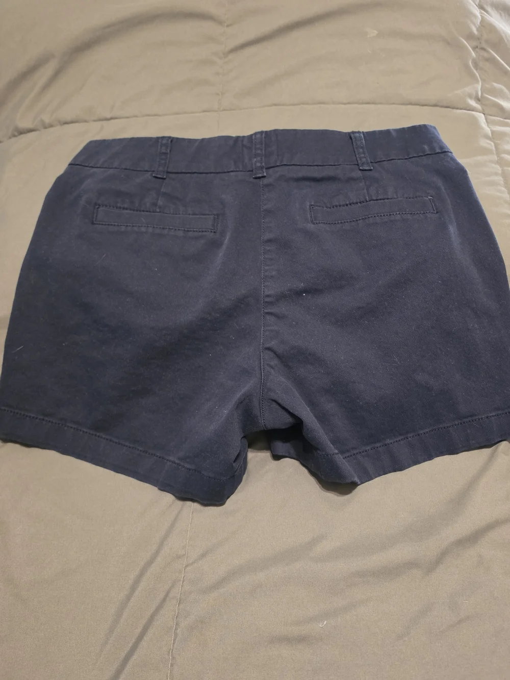 J. Crew Navy Cotton Chino Shorts